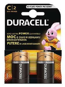 Duracell Basic Bateria C/LR14 K2 M