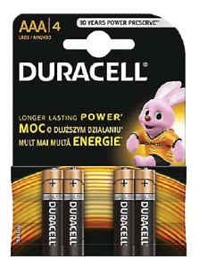 Duracell Basic Bateria AAA/LR03 K4
