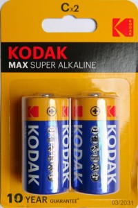 KODAK Bateria Alk. LR14 1.5V x2 /Ż
